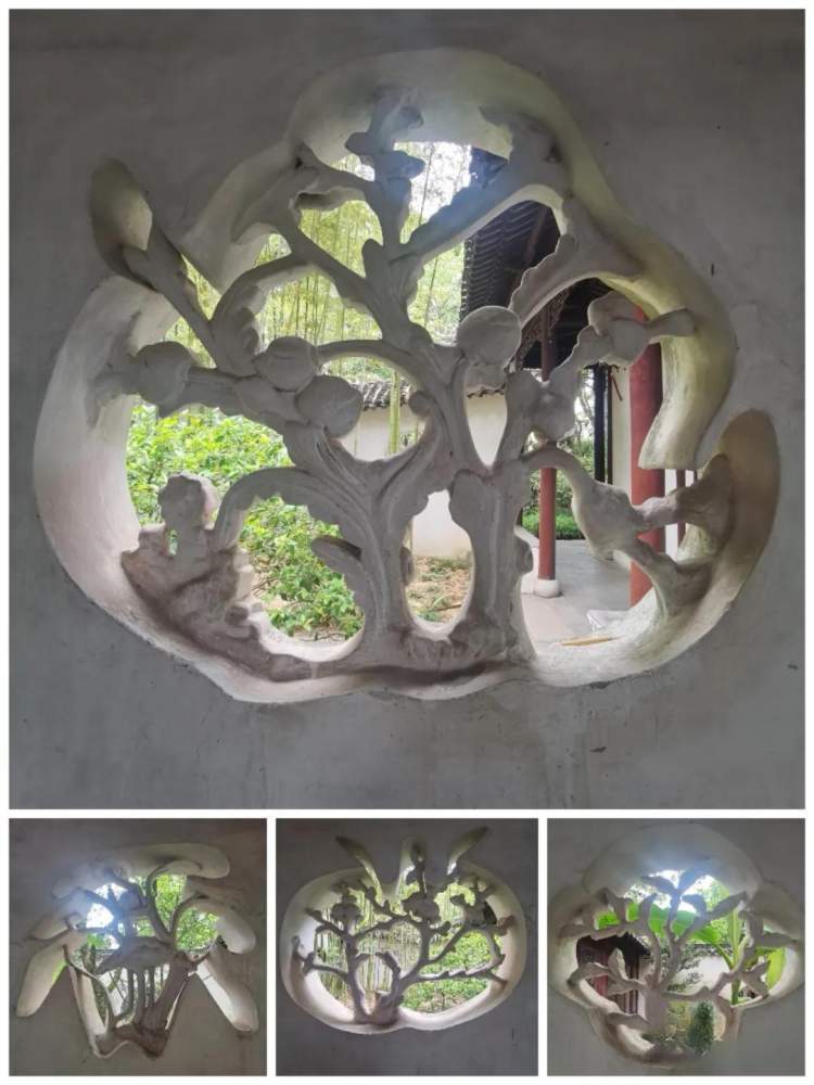 我常倘佯在苏州园林中欣赏漏窗
