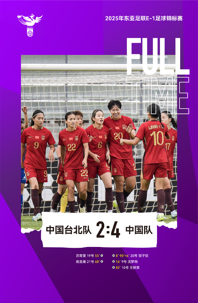东亚杯｜4比2！中国女足拒绝被爆冷