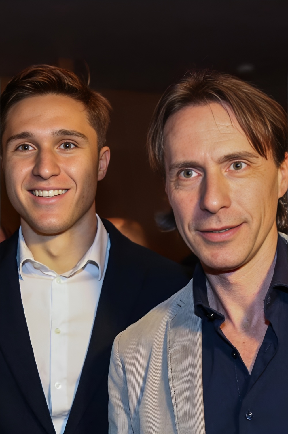 著名足坛父子兵!