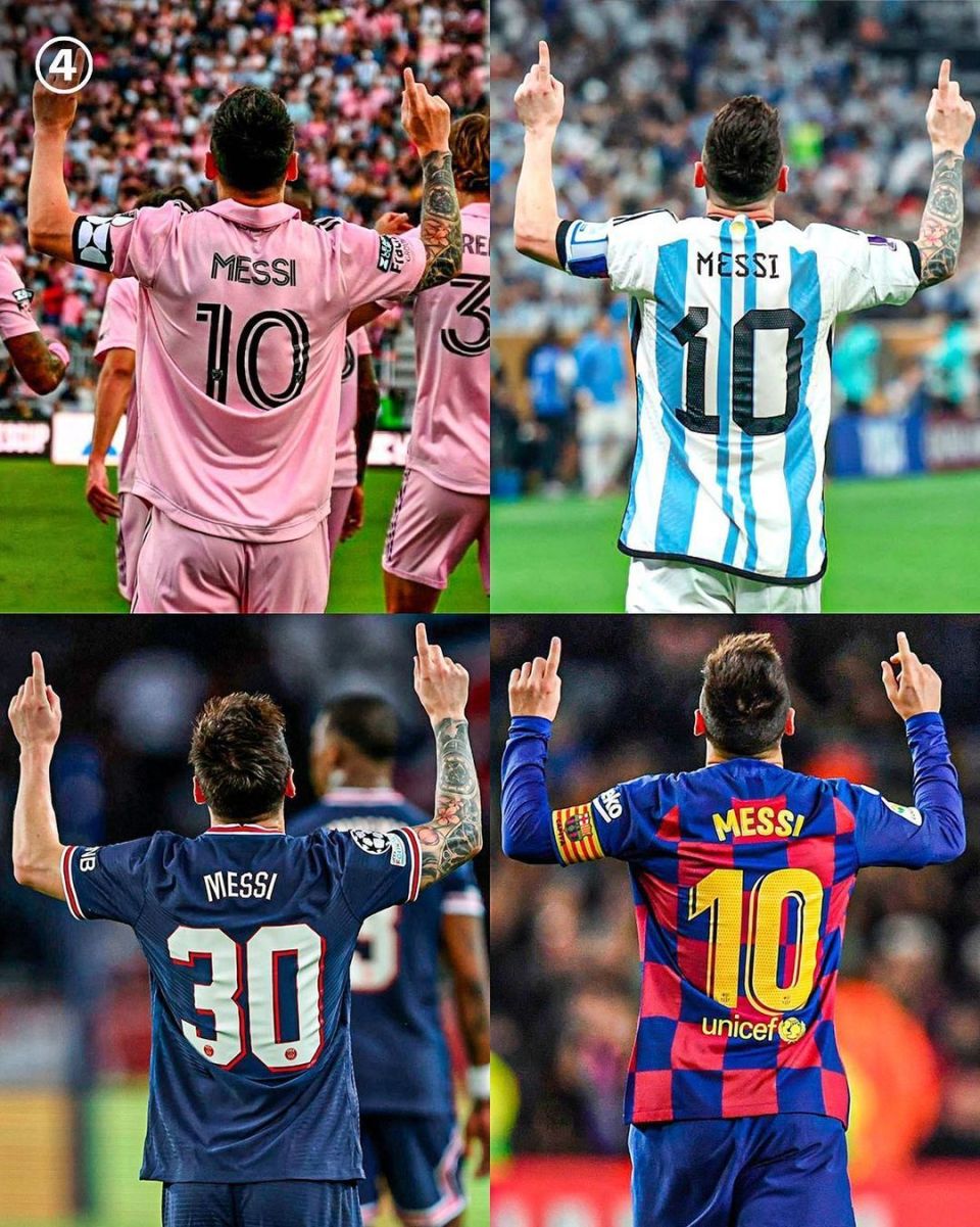 梅西连续17年进球20  92球创纪录 9年50