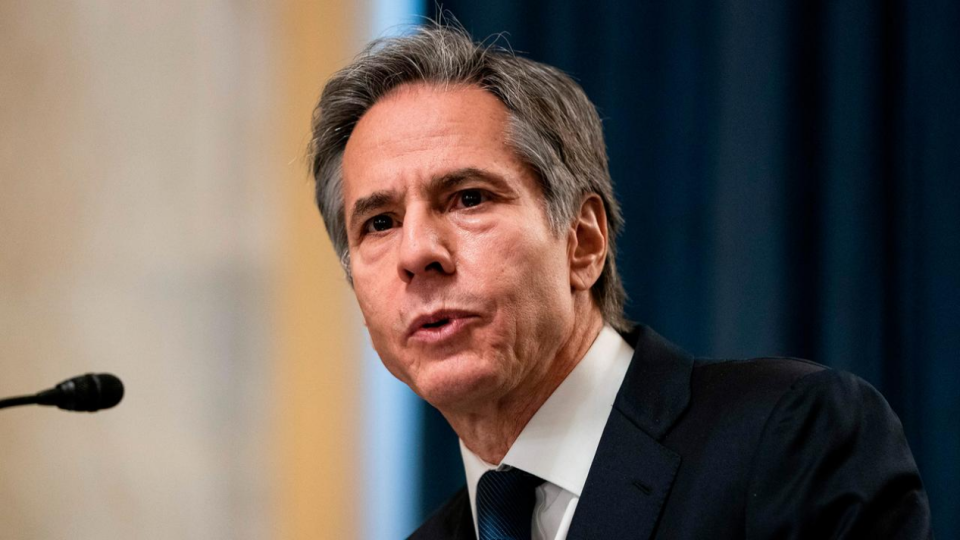 真要来了布林肯一反常态在沙特盛赞中国美媒曝其下周访华