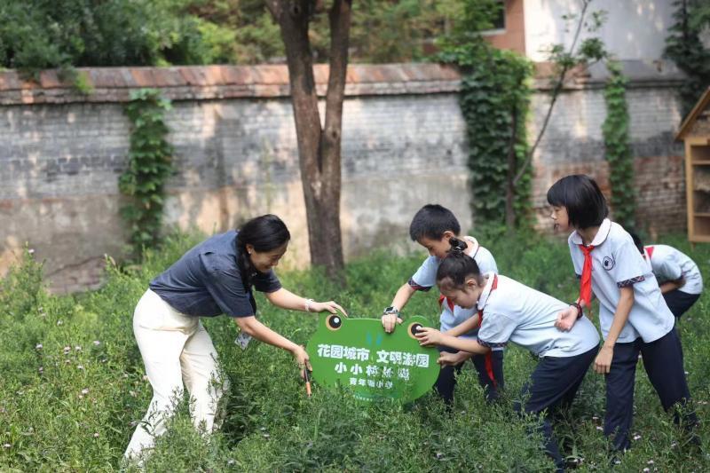 现场设置义务植树宣传展板9块,由工作人员为市民开展义务植树尽责讲解