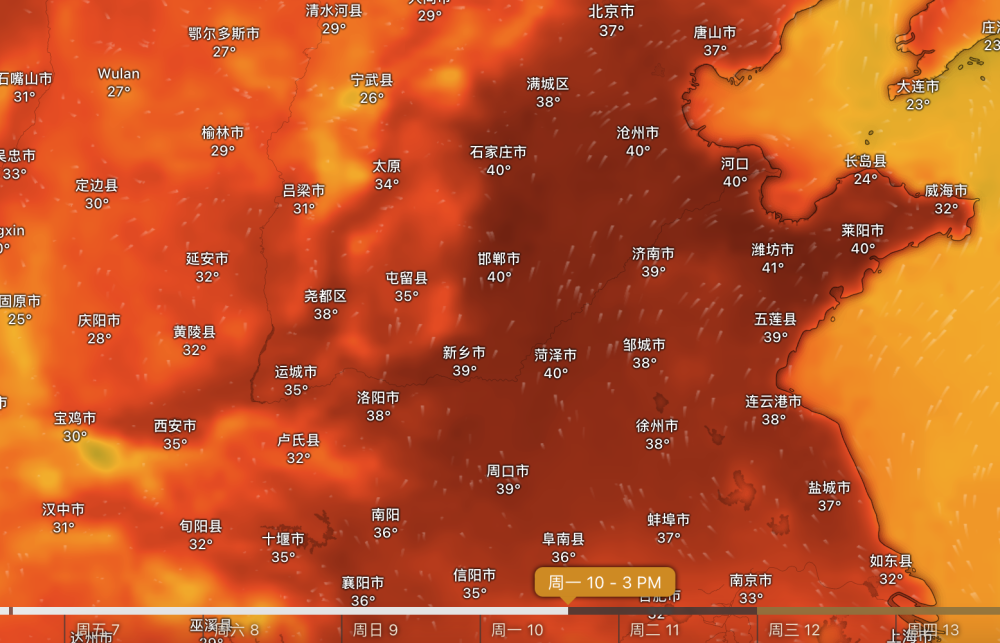 43度预报连续确定,今年最大范围高温要来了!分析:河南或是重点