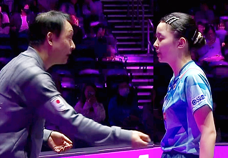 不过张本美和很快便展现出了更高的弧圈球威胁,强行破防逆转比分,但