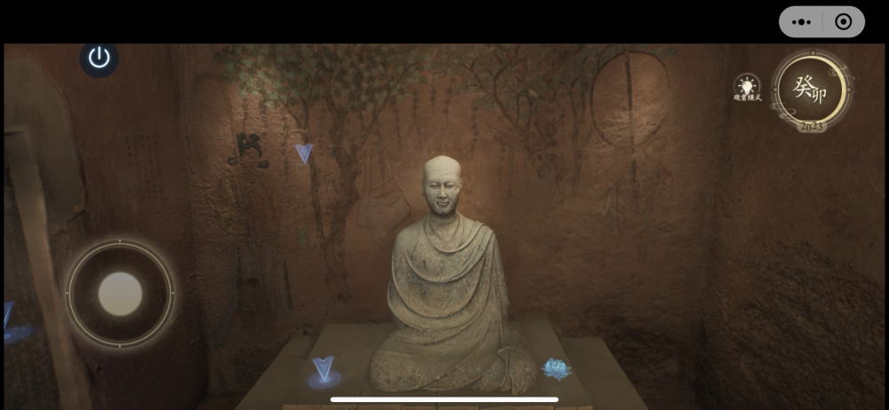 体验“数字藏经洞”：“云上”游敦煌，点亮莫高窟永不褪色的微笑_腾讯新闻