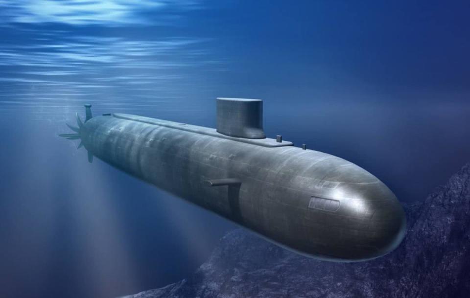 093核动力潜水艇图片
