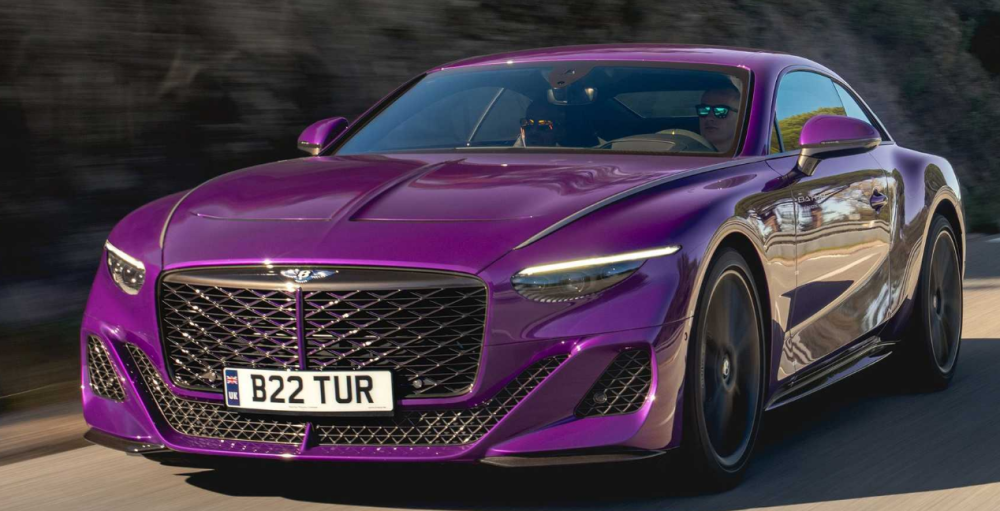 限量18台宾利batur开始上路测试