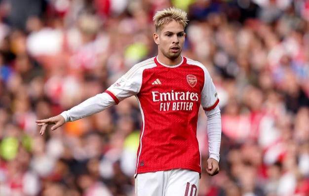 英媒:富勒姆&维拉&那不勒斯有意阿森纳10号 史密斯-罗