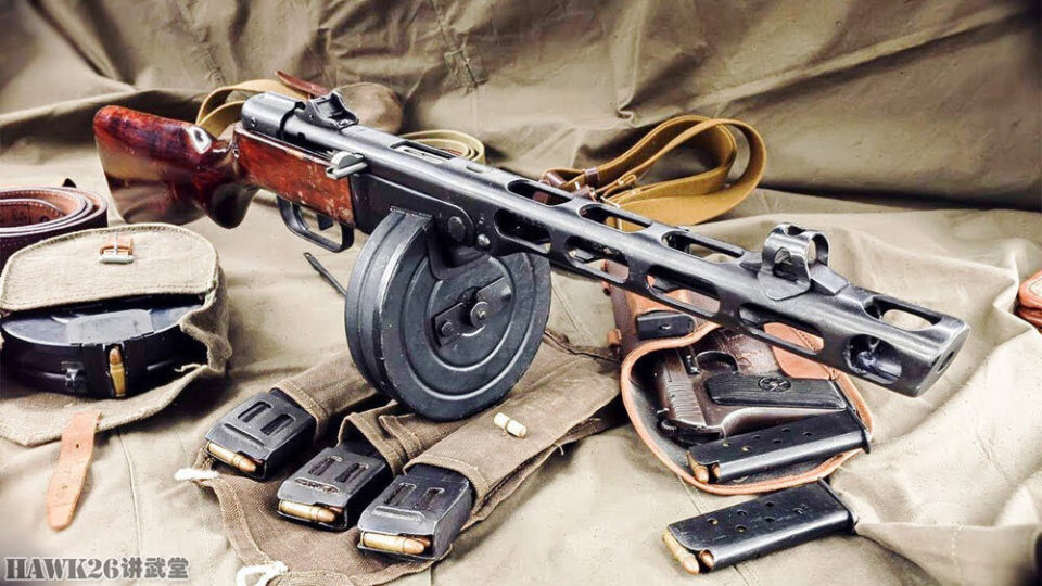 图说:pps-43"波波斯"冲锋枪 结构简单性能卓越 苏联的胜利武器_腾讯新