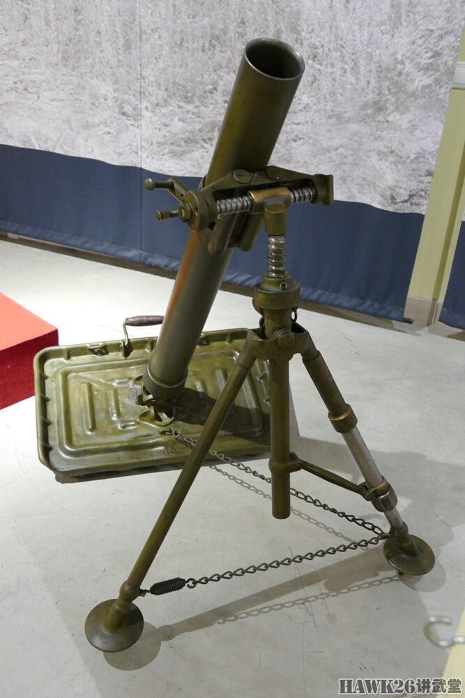 俄罗斯博物馆展示法国81mm迫击炮来自中国改变苏联武器发展路线