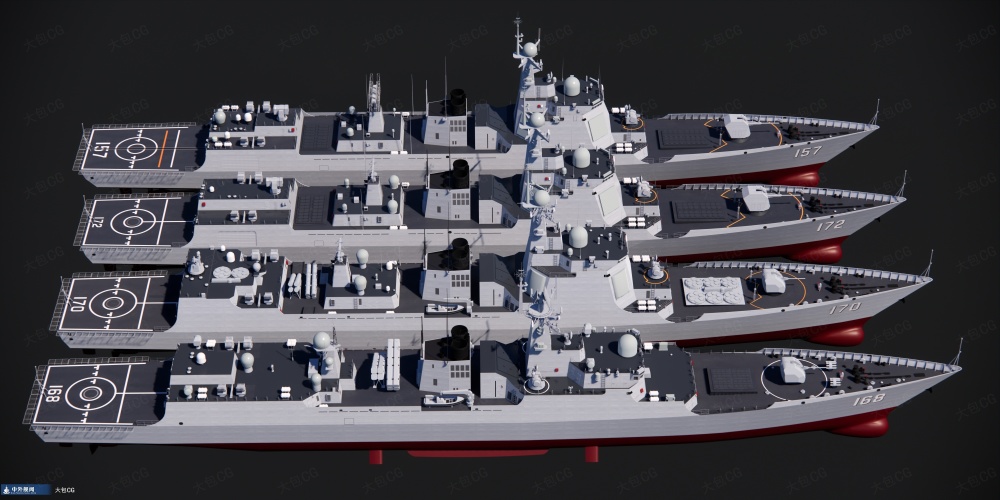 护卫领舰168广州舰改造即将完成052b升级成这样你还满意吗