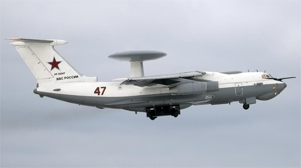 俄罗斯空天军又接收一架a-50u预警机 已接收八架 能够探测新目标_腾讯