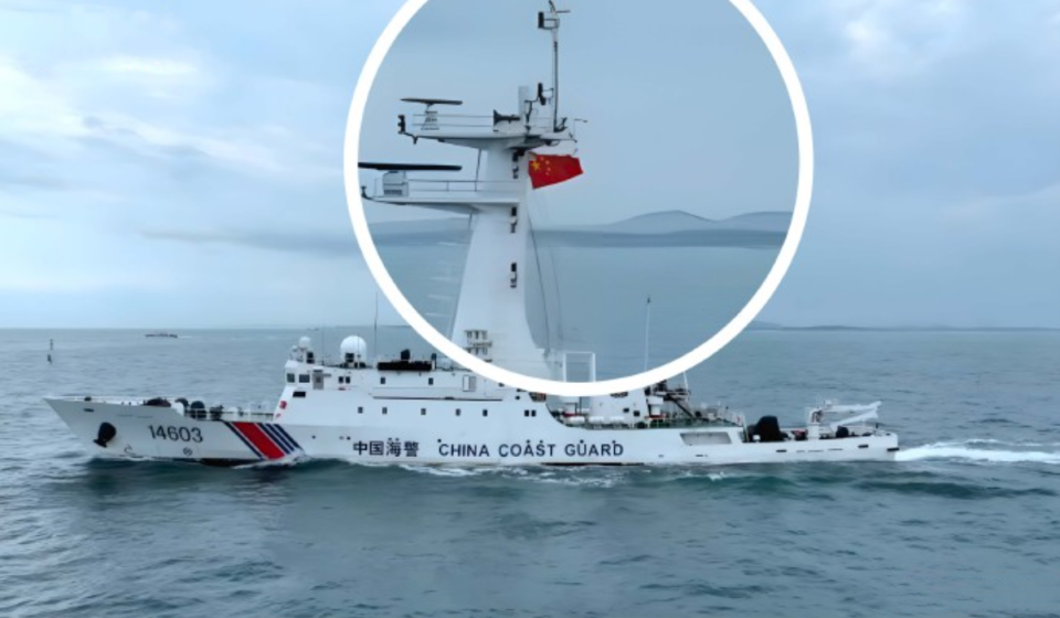 台媒称大陆海警登检执法,查扣一艘台湾渔船