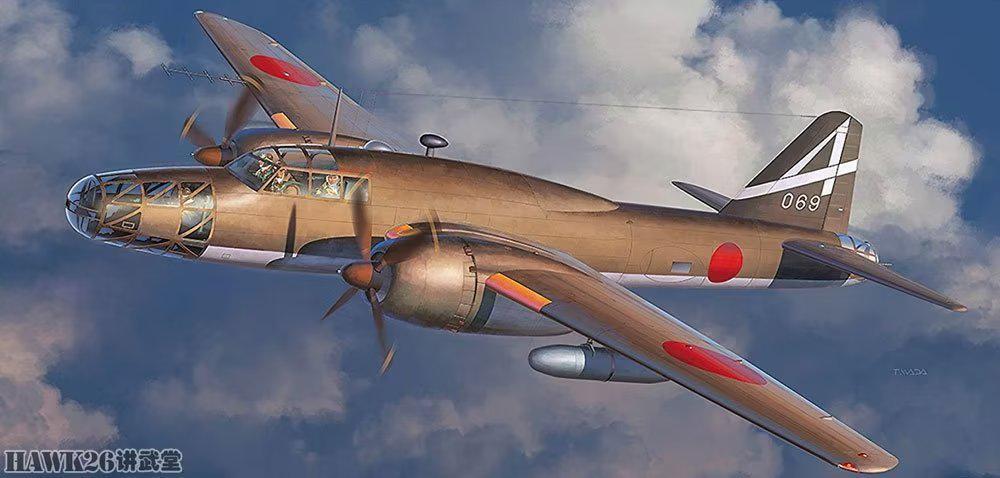 80年前ki67飞龙轰炸机首飞成功空袭塞班摧毁50架b29