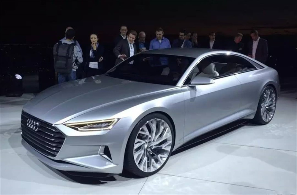 奥迪a9正式发布,宽体车身太霸气,配4.0l v8引擎_腾讯新闻