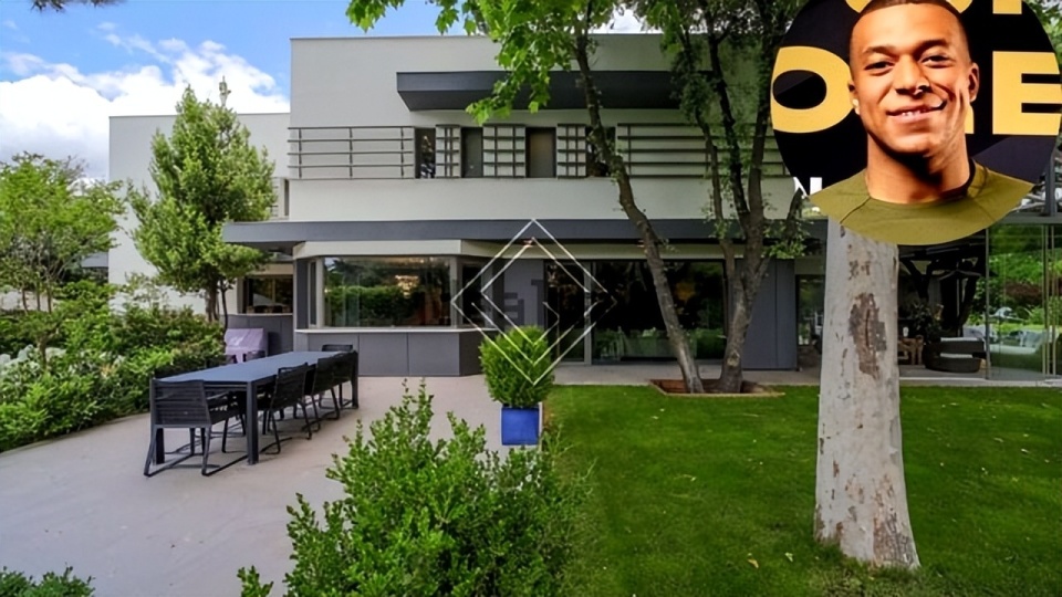 姆巴佩购贝尔豪宅达协议,1100万欧巨款豪华无比,增添自信的好方式?