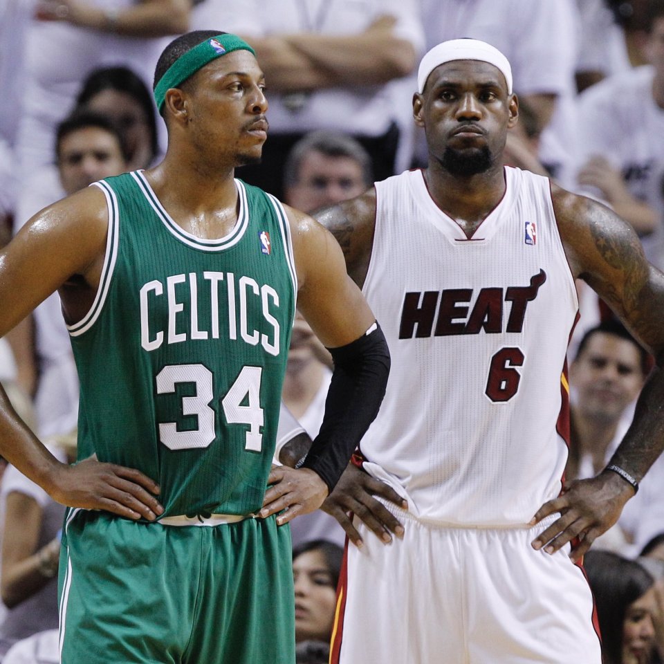 皮尔斯:我关键时刻表现强过詹姆斯 湖人若今年夺冠他将是无可争议的"