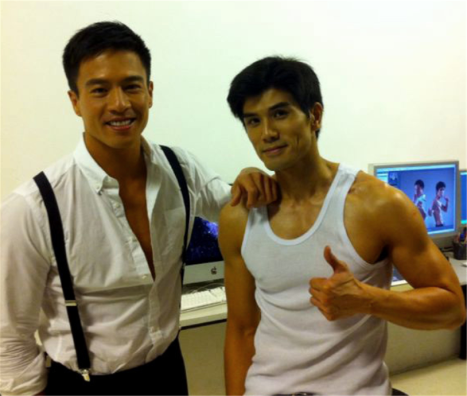 和安志杰合作的《恶战》,两人上演了一场龙争虎斗,精彩绝伦.