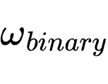 \omega_{binary}