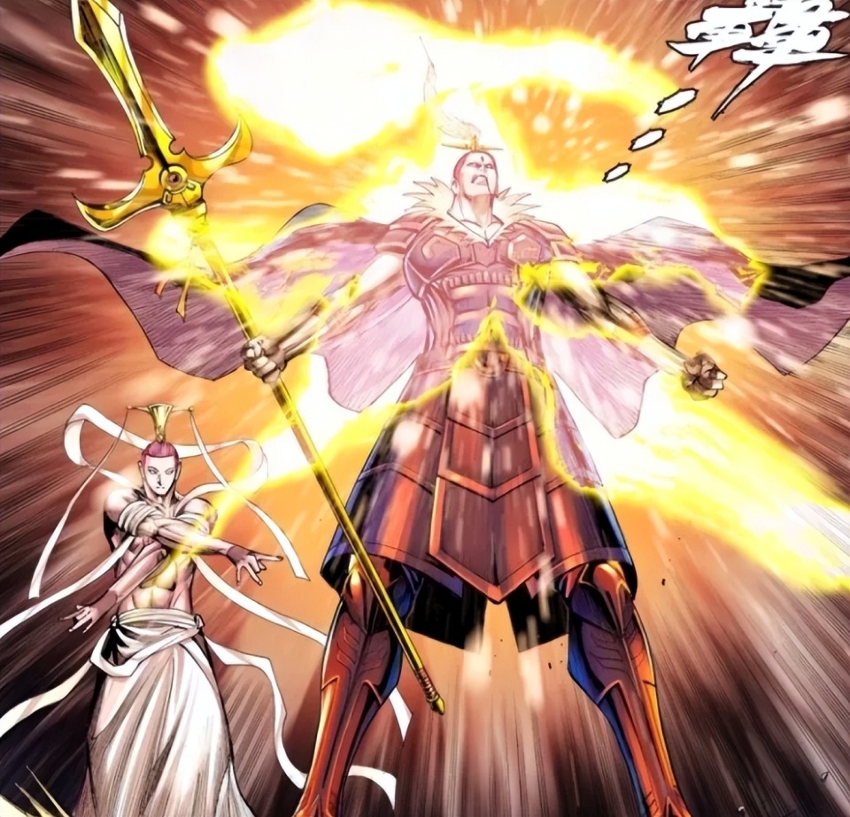 在西行纪漫画中,要说起战力担当,那么三眼神将自然是第一顺位.