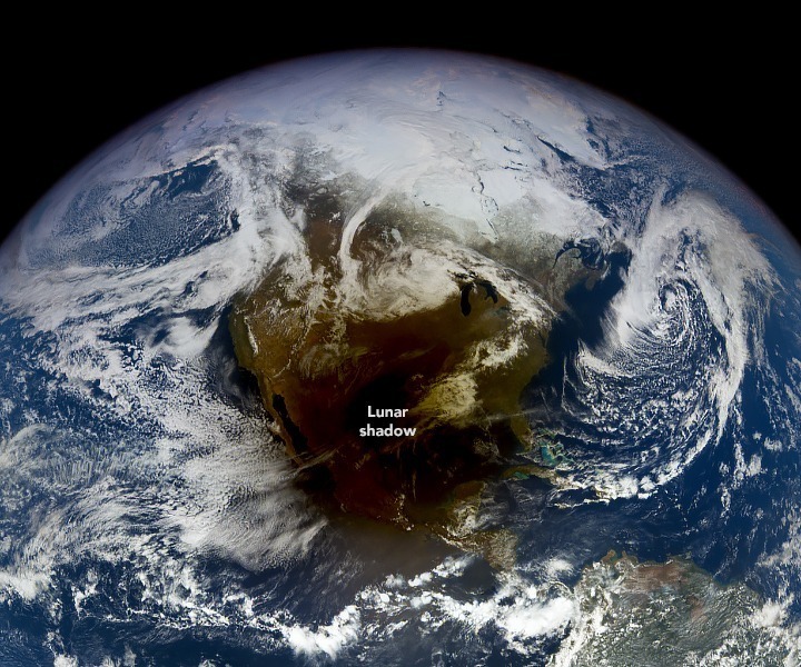 美国突然全国变黑,nasa卫星紧急对准!分析:太阳出现情况_腾讯新闻