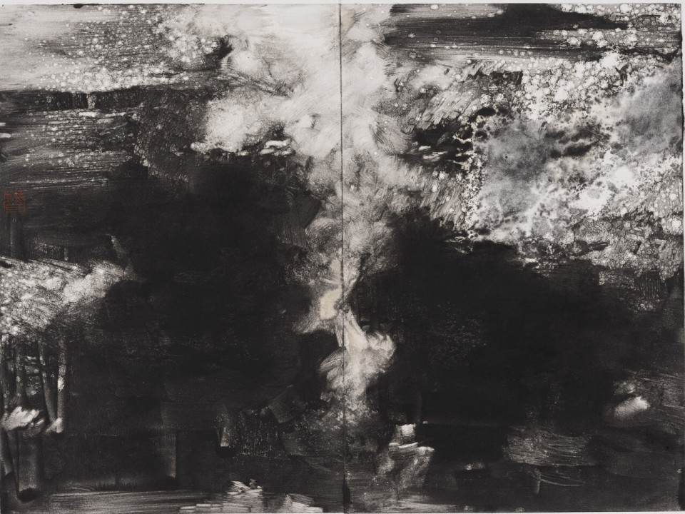 36年重回西湖，“濡墨中西——佟振国绘画作品展”开幕
