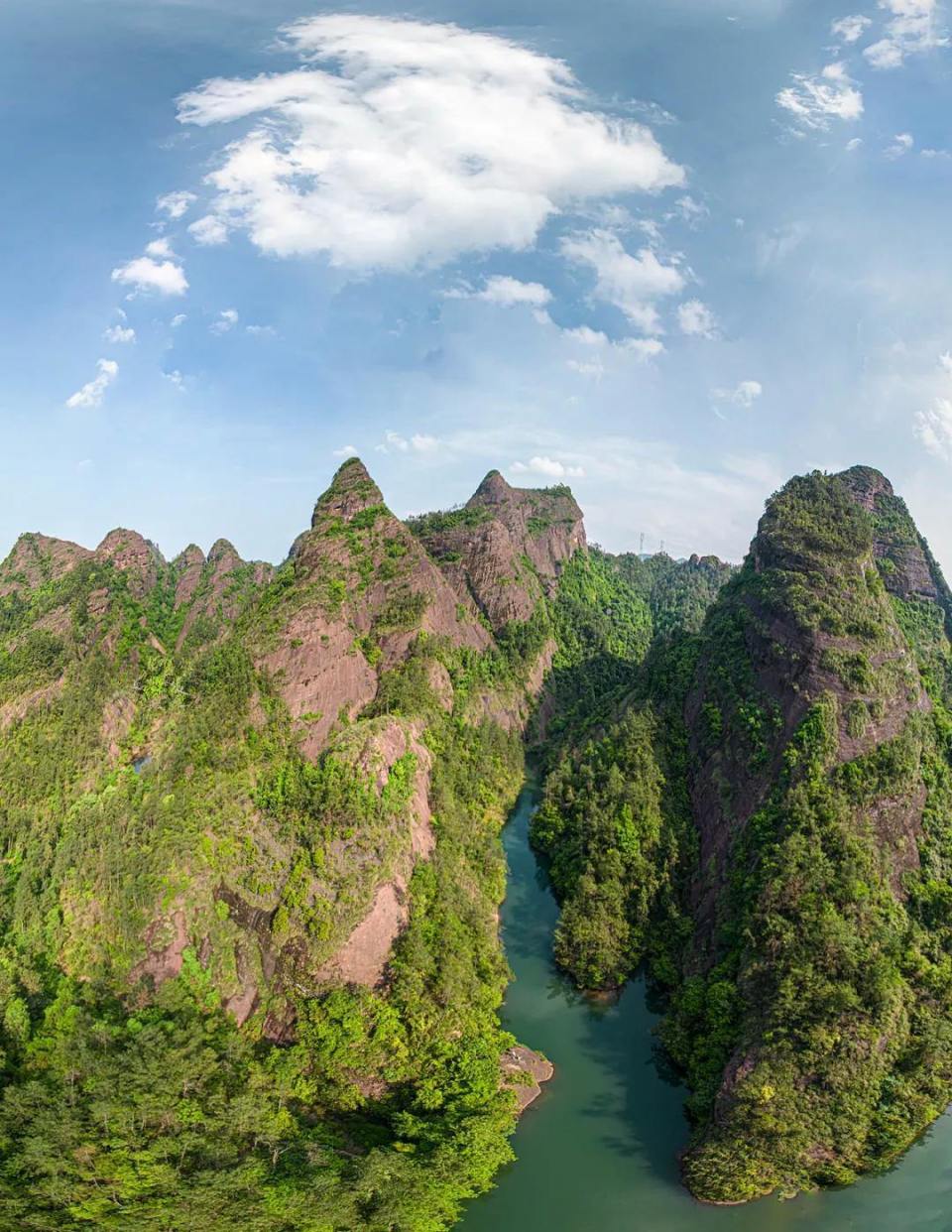 黄岩九峰山风景区图片图片