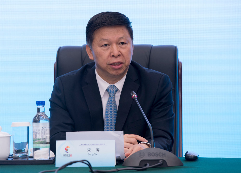 宋涛担任国台办主任表态将推动和平统一台当局却提了一个要求