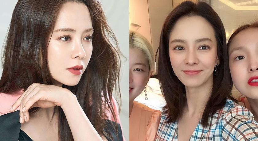 宋智孝近照大变样,继朴敏英之后,又一位韩国顶流女星"