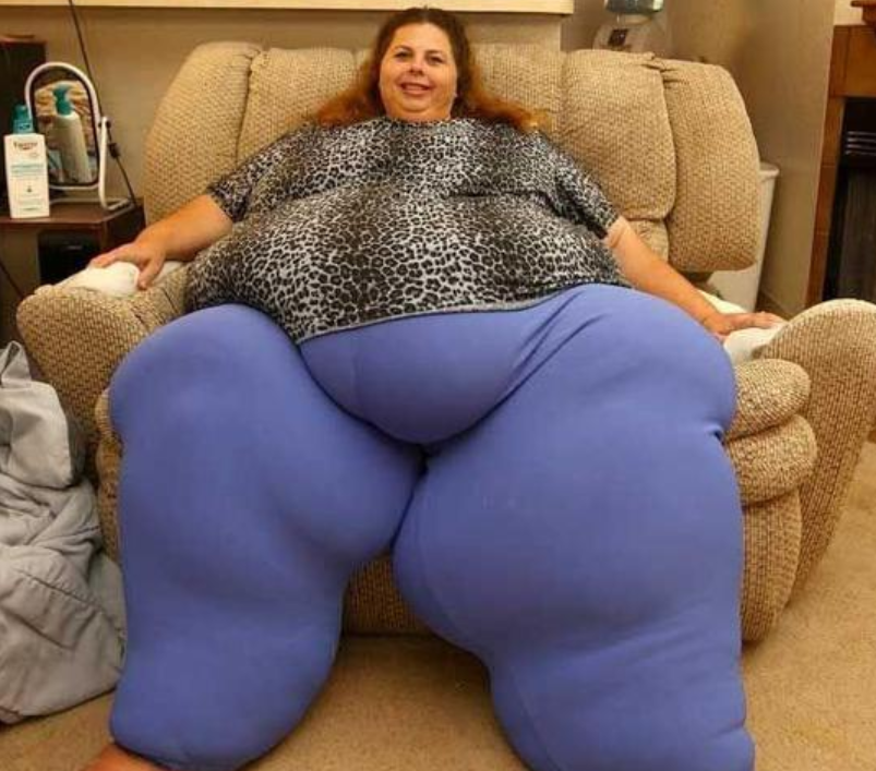 重1450斤的"超大美女",嫁高富帅后生下2子,曾主动冲击1吨体重