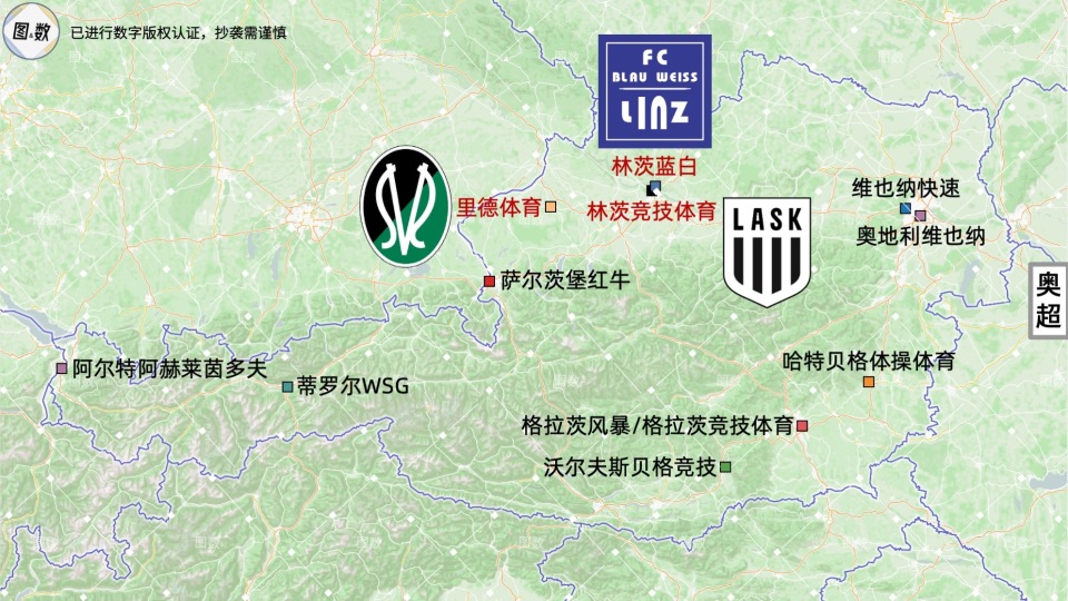 奥地利足球超级联赛：十二队，维也纳、格拉茨与林茨各有同城德比_腾讯新闻
