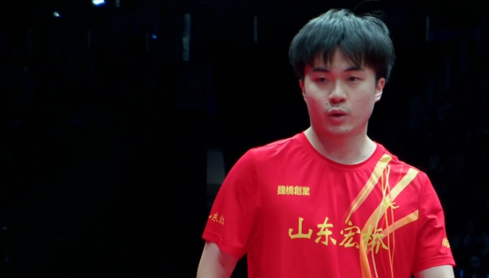 王楚欽勝向鵬，林昀儒砍2分，山東魏橋勝黃石華新，衛冕男團冠軍 - 