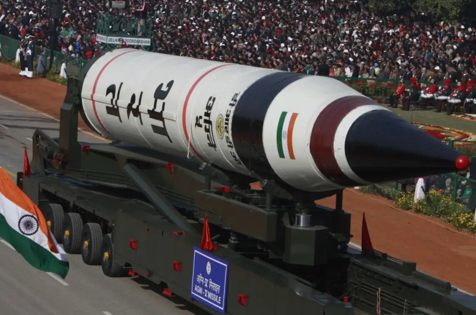 印度试射烈火5导弹外媒中国科考船在印度外海现身