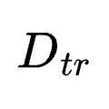 D_{tr}