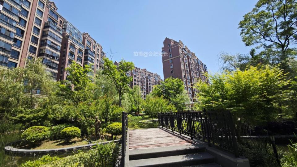 合肥水系景观最丰富小区之一,实探政务东皖投天下锦城爱丁堡!