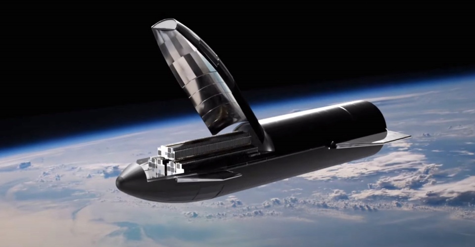 spacex星舰飞船发射升空-腾讯新闻