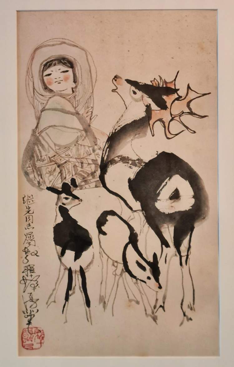 程十发书画精品新展_腾讯新闻