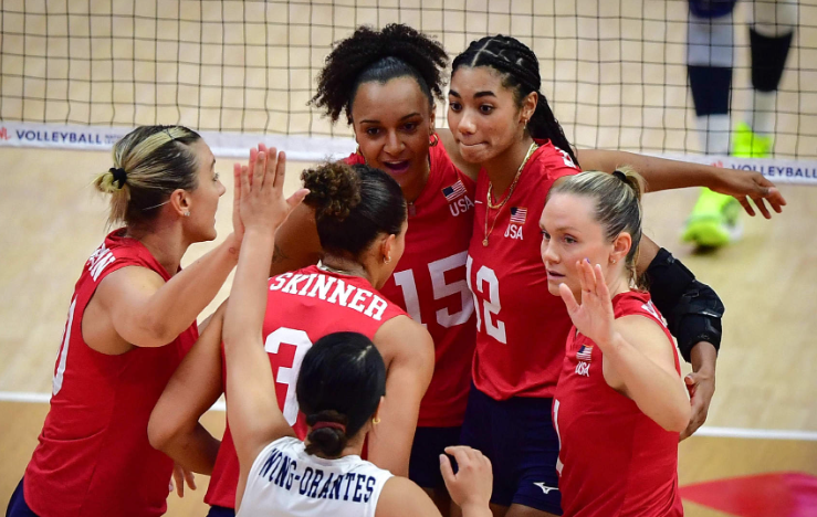 意大利女排3-0横扫美国队,入账9.01分,排名世界第2