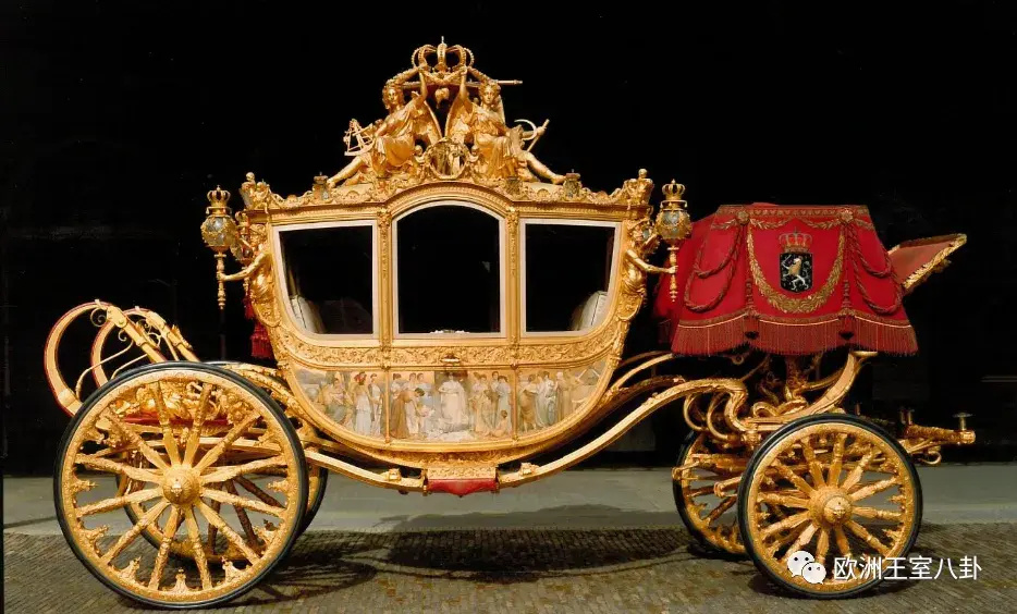 荷兰王室华丽的黄金马车或无缘再见