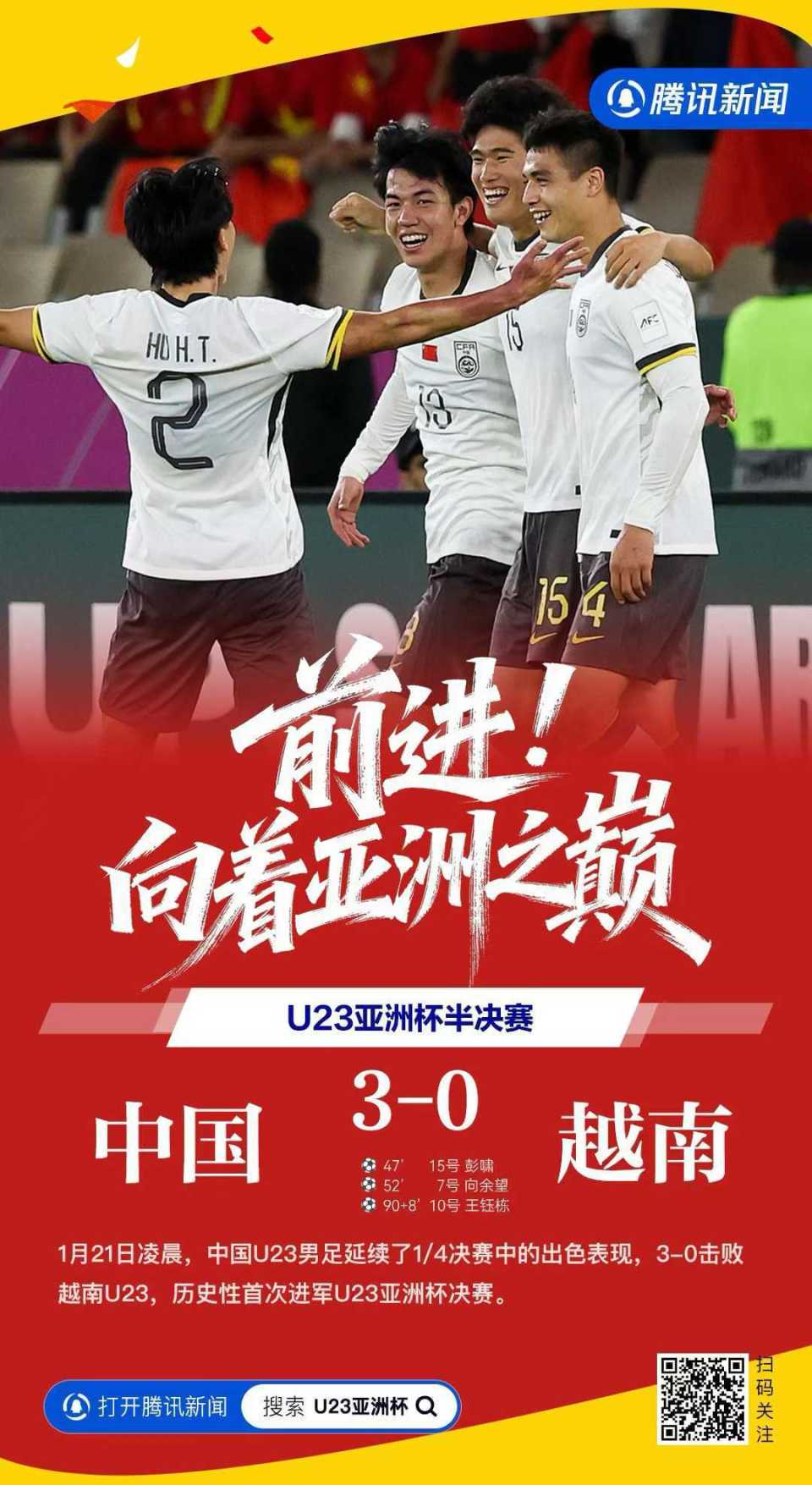 霍森观察丨都决赛了就想赢！战日本，请U23国足不留退路一鼓作气-腾讯新闻