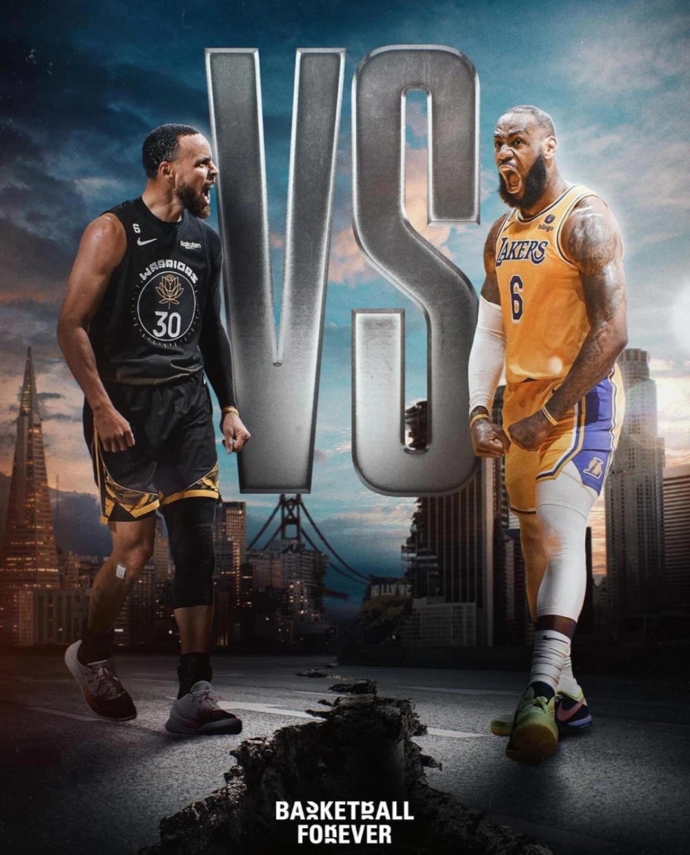 大数据机构fivethirtyeight模型预测,勇士晋级西决的概率为64%,湖人则