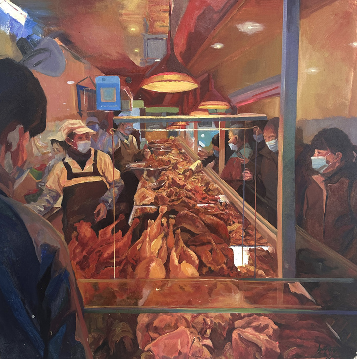 以温柔坚实的笔触捕捉江畔风韵——2024女画家作品展