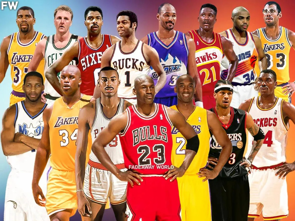 美媒预测15名传奇巨星在当代nba的场均得分,仅4人得分40