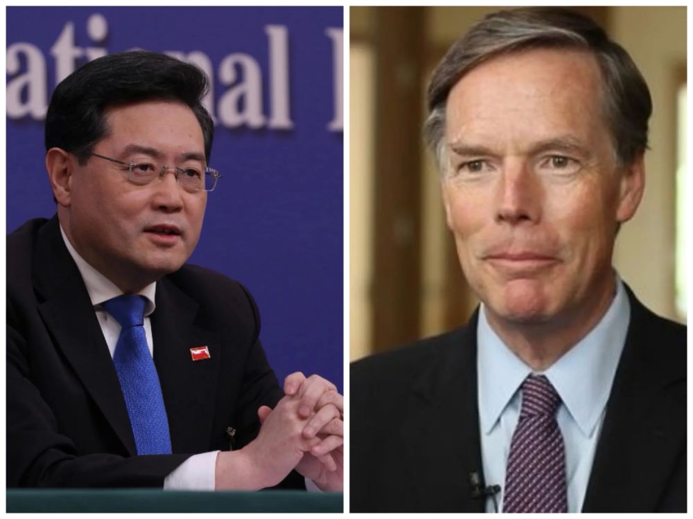 秦刚会见美国驻华大使伯恩斯,希望美方深刻反思_腾讯新闻