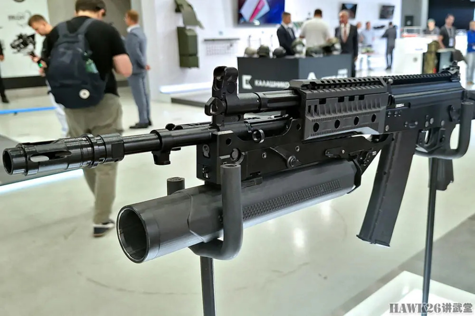 卡拉什尼科夫集团新型下挂榴弹发射器gp-46 可发射北约制式弹药