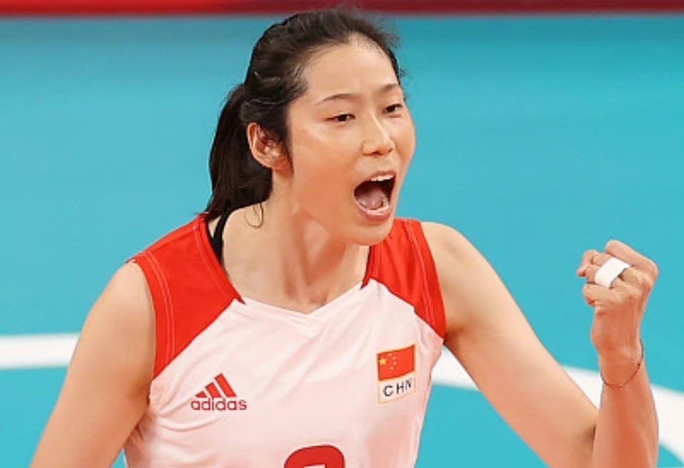 朱婷上榜啦国外网站评选世界六位排球名人中国女排队长居榜首