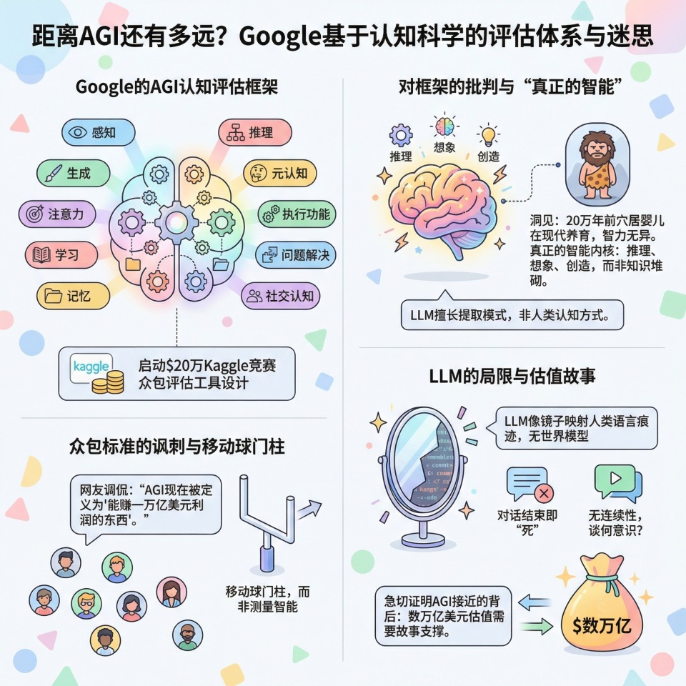 距离AGI还有多远？Google提出基于认知科学的评估体系_腾讯新闻