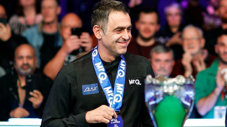 奥沙利文15连胜连夺三冠创造历史亨德利15连败缔造尴尬纪录