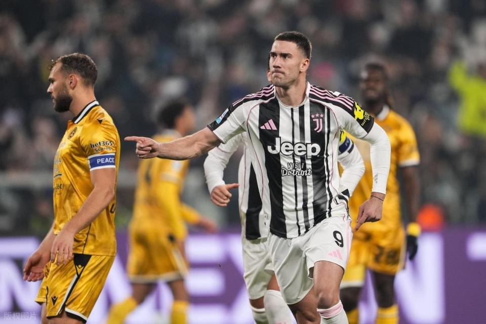 尤文图斯3-1乌迪内斯，赛后评分：尤文27号排第一