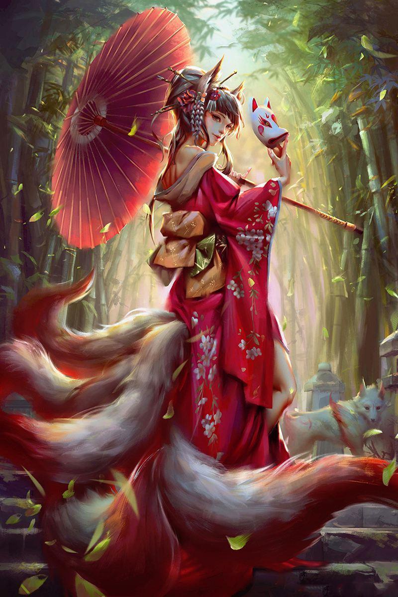 先秦时期出现的九尾狐,成为日本动漫中最知名的妖兽_腾讯新闻